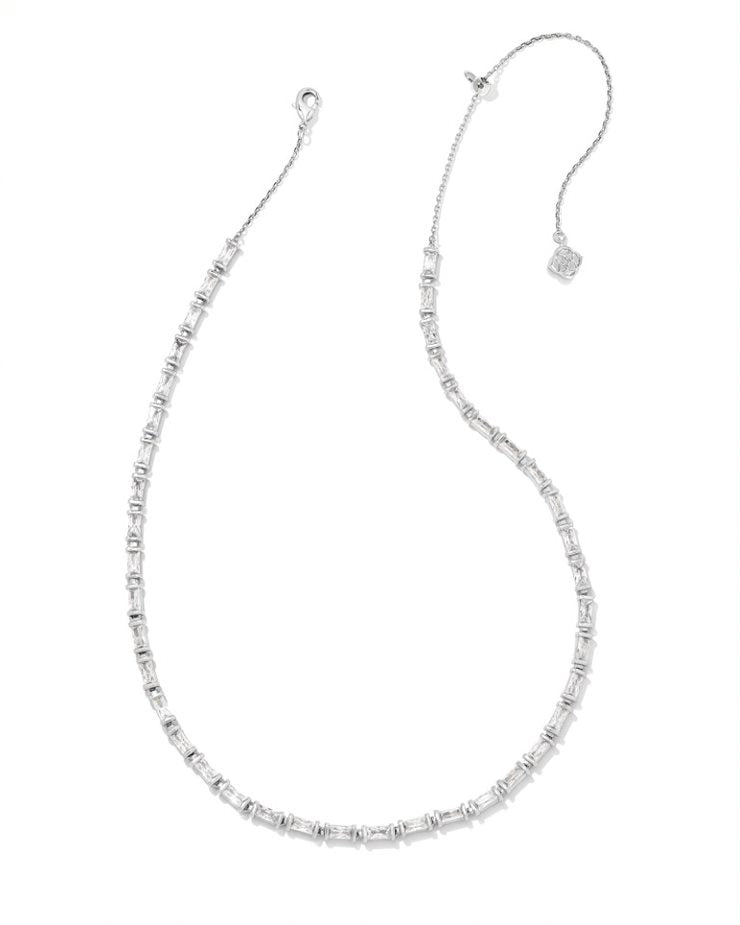 Kendra Scott Juliette Strand Necklace Silver