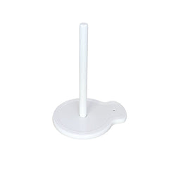 Nora Fleming white paper towel holder with a mini attachment slot in the front