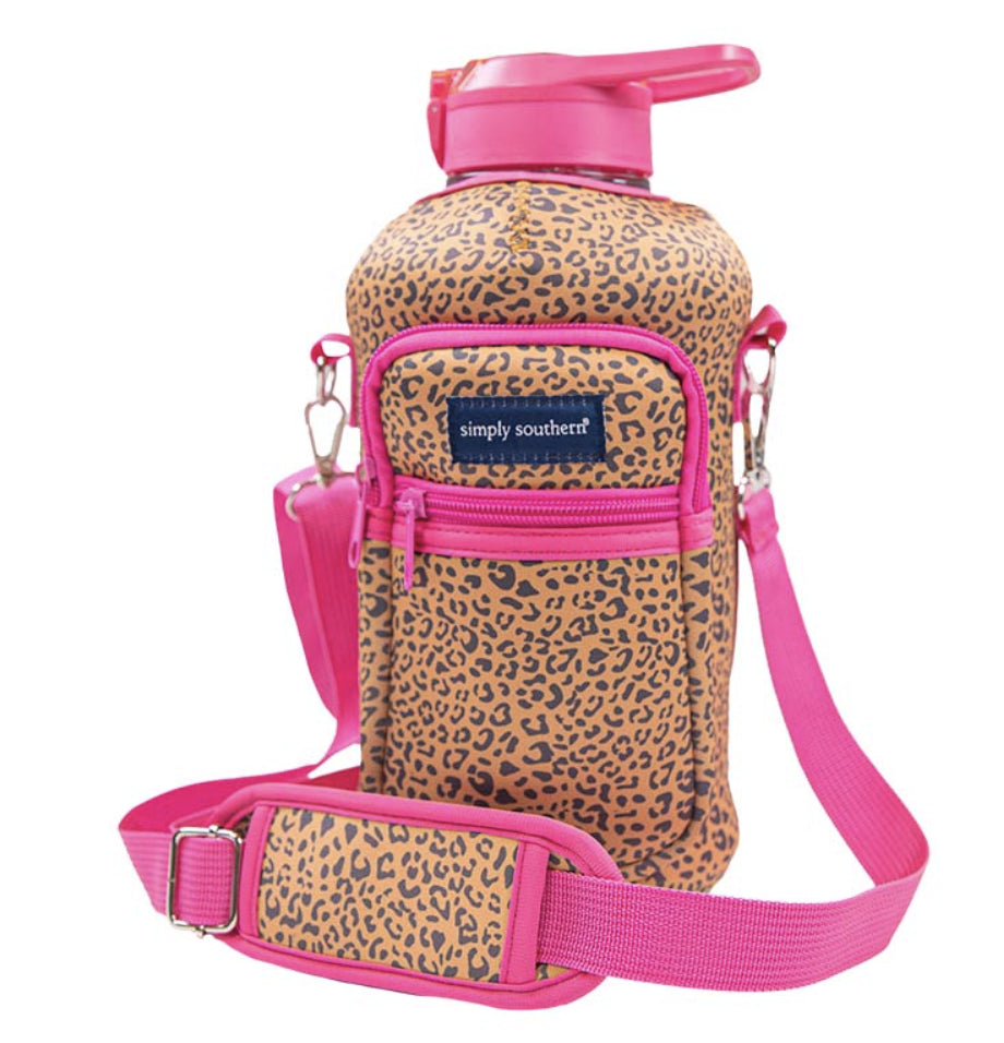 Simply Southern® - Leopard Travel Water Jug