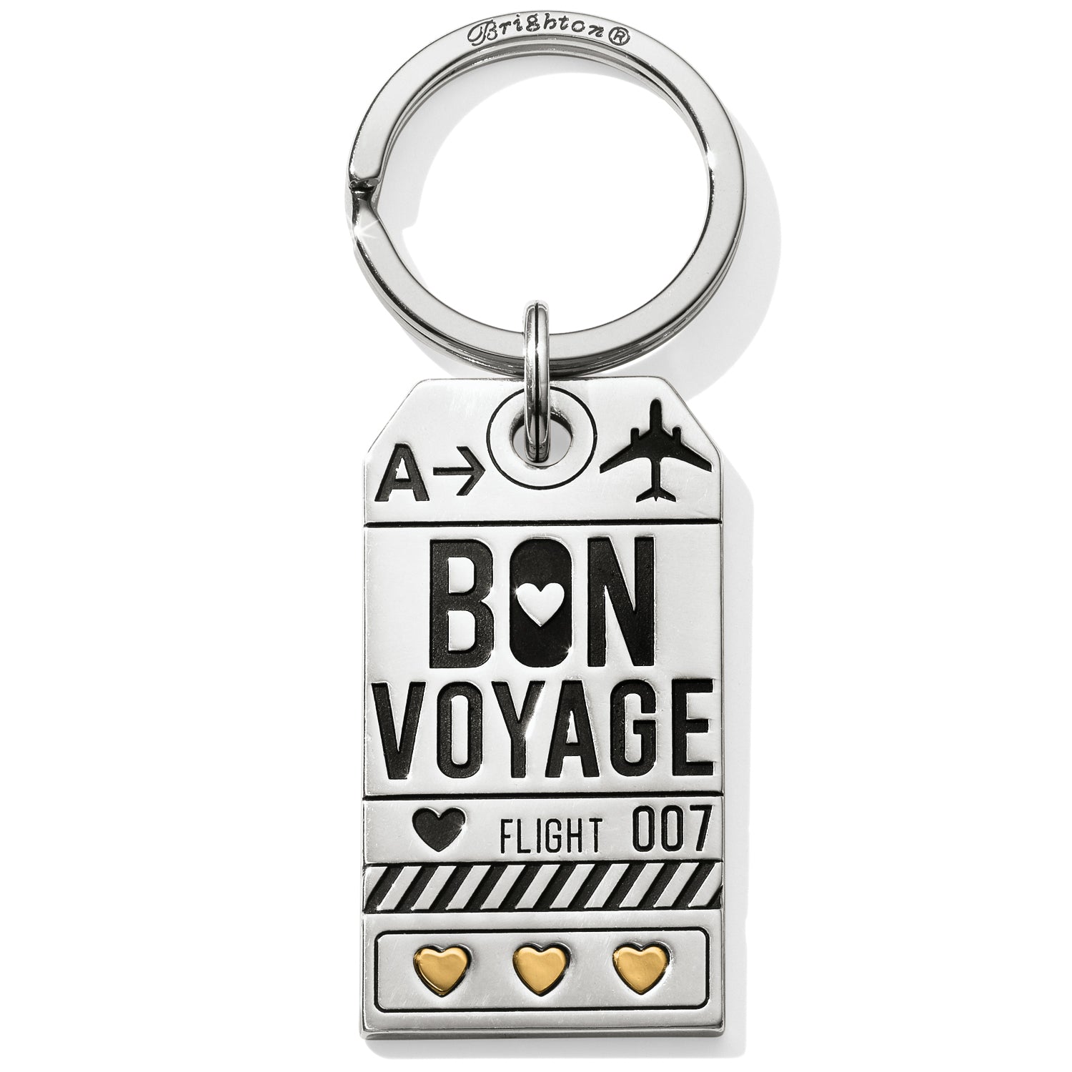 Bon Silver-Gold Voyage - Key Fob