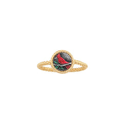 Red Cardinal Ring Size 7