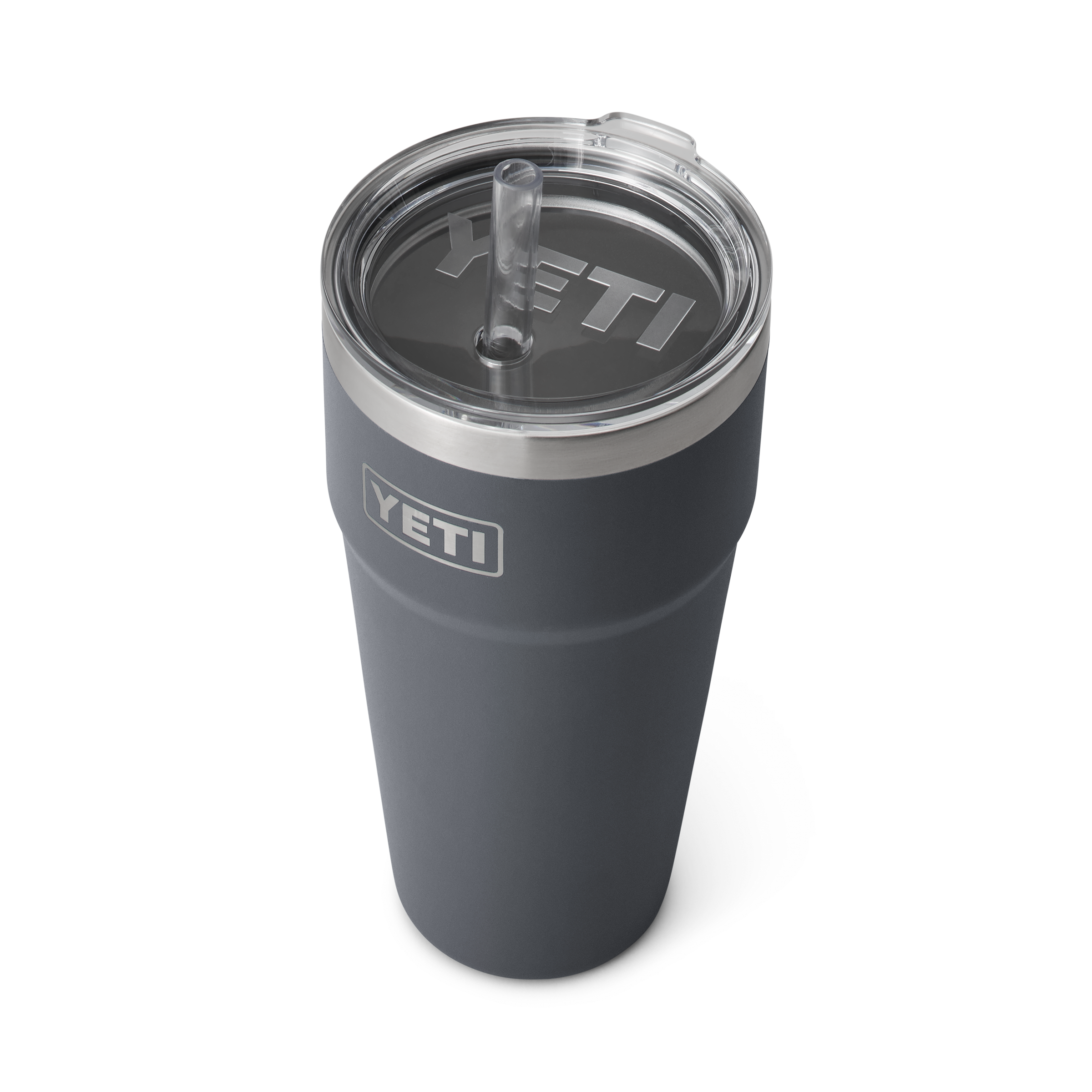 Rambler 26 oz Straw Cup Charcoal - YETI®