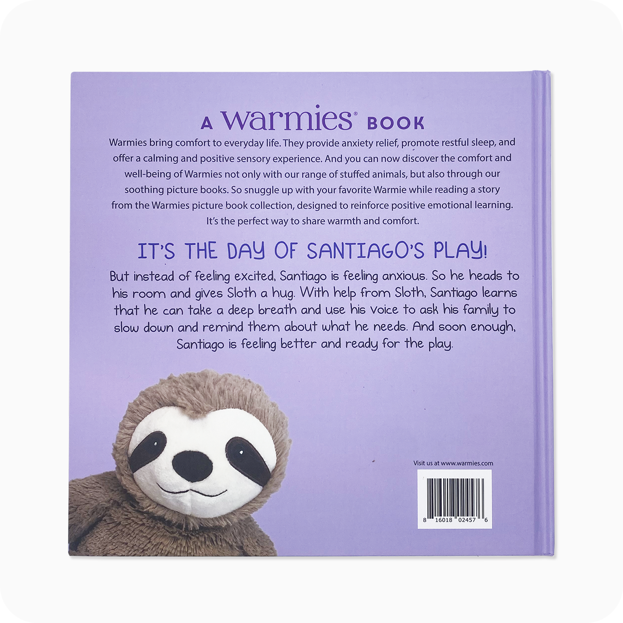 Sloth Goes Slow - A Warmies® Children's Book