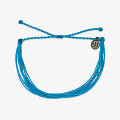 Pura Vida Original Bracelet Solid Neon Blue 
