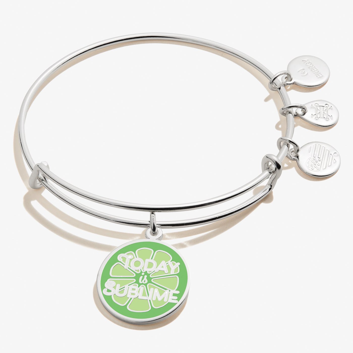 Today Is Sublime Charm Bangle silver 
