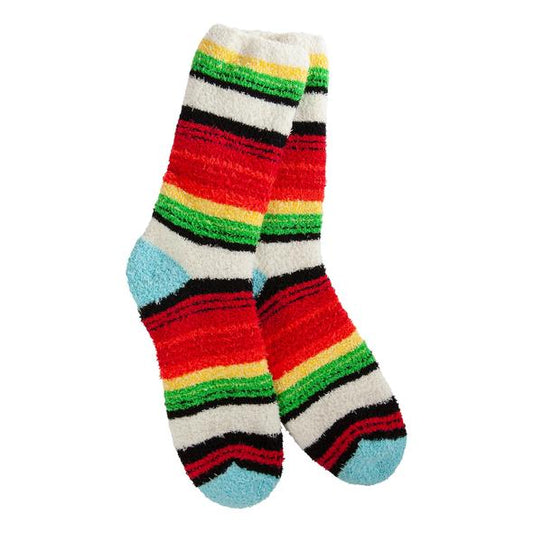 World's Softest Socks Knit Pickin Fireside Crew - Santa Fe 590