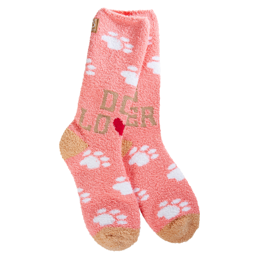 World's Softest Socks - Women's Cozy Crew Dog Lover Socks 1000