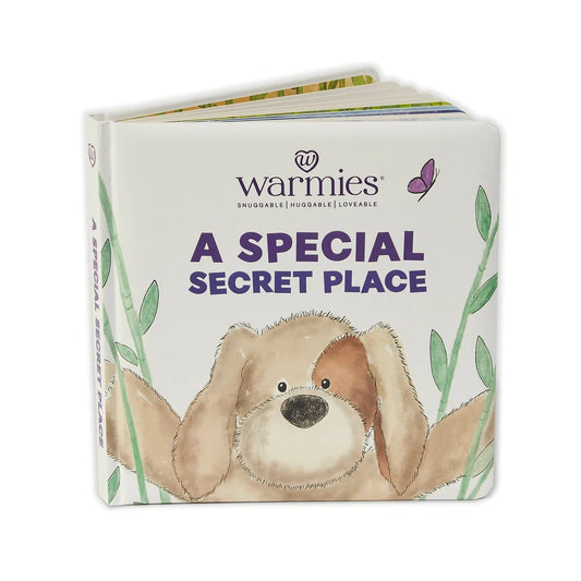Warmies® "A Special Secret Place" with a dog on the cover. 1080