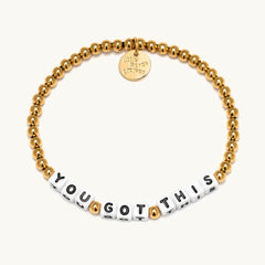 Gold Plated 'You Got This' Bracelet - Little Words Project