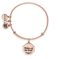 back view of Mother of the Bride Charm Bangle 