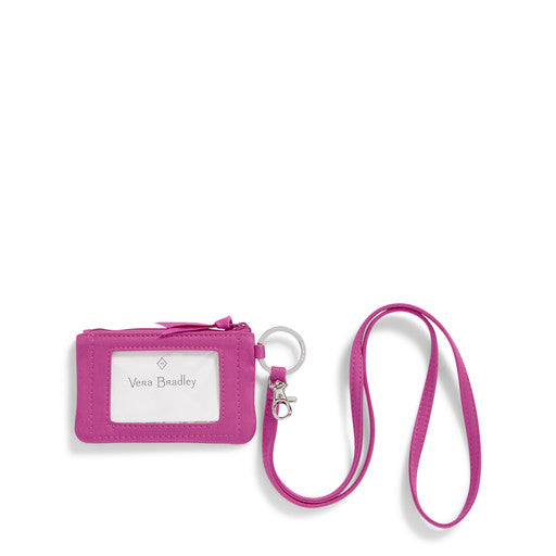 Zip ID Lanyard Rich Orchid