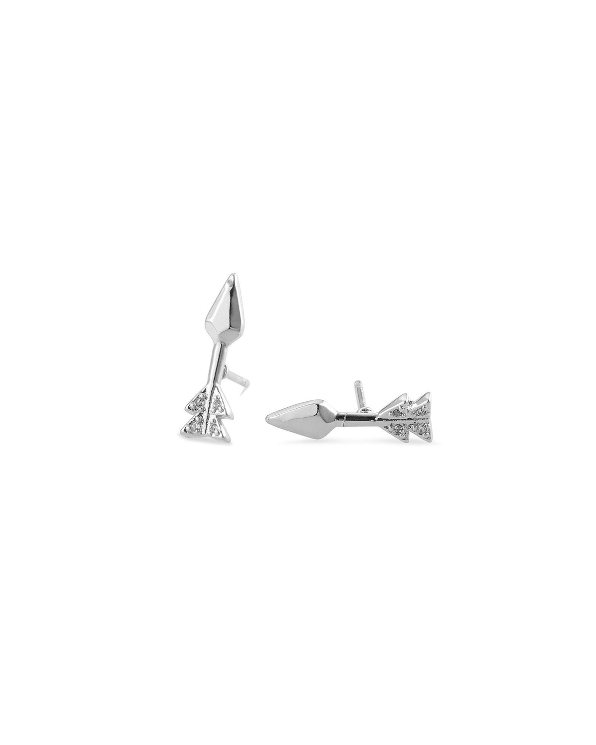 Kendra Scott Zoey Rhodium Metal Earring