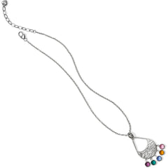 Elora Gems Drop Necklace Chain View
