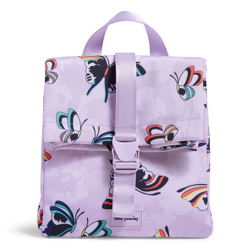ReActive Lunch Tote Lavender Butterflies