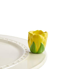 Nora Fleming Yellow Tulip Mini