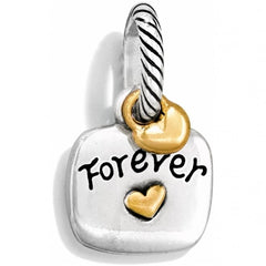 Friends Silver Forever Charm Back View