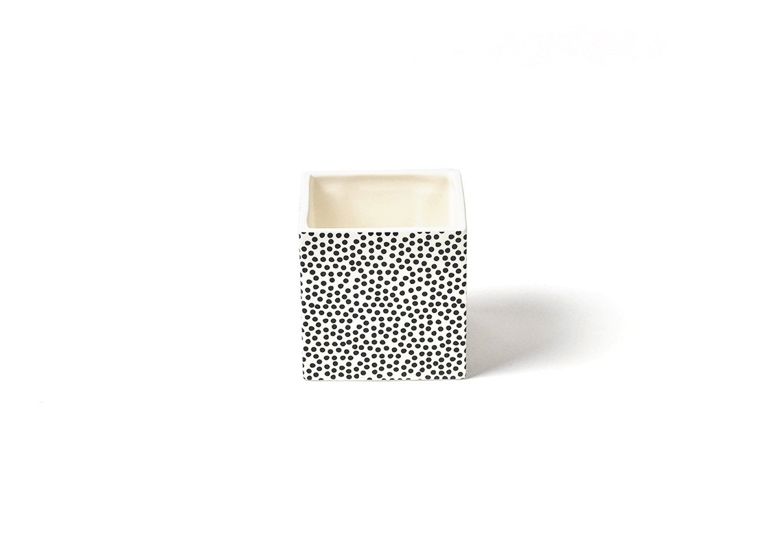 Black Small Dot - Mini Nesting Cube