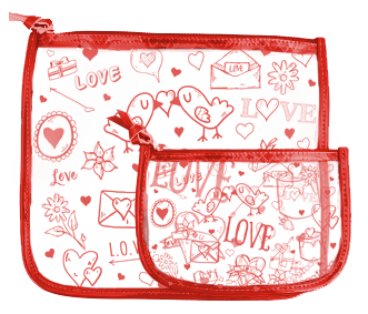 Bogg Bag Insert Bags (Set of 2) Love Birds (Limited Edition)