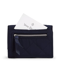 RFID Riley Compact Wallet Classic Navy back