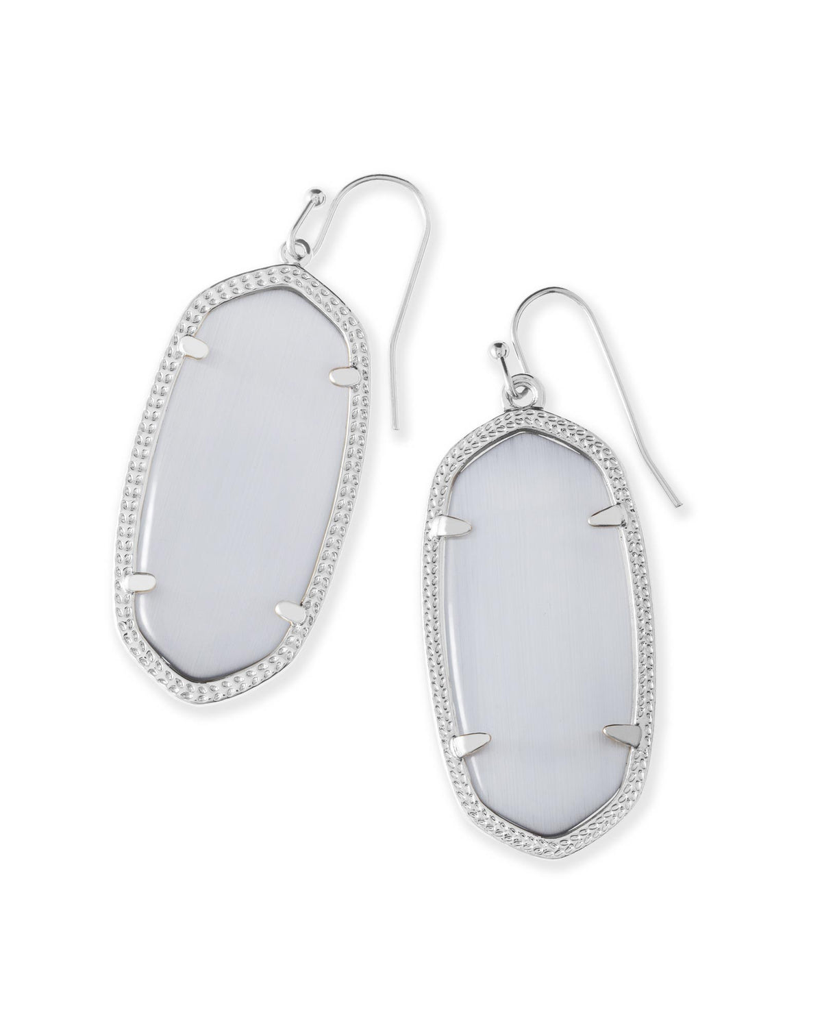 Kendra Scott Elle Rhodium Earrings