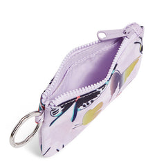 Vera Bradley ReActive Zip ID Case - Lavender Butterflies