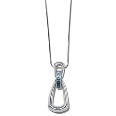Spectrum Loop Blue Necklace