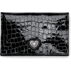 Bellissimo Heart Folio Wallet Front View