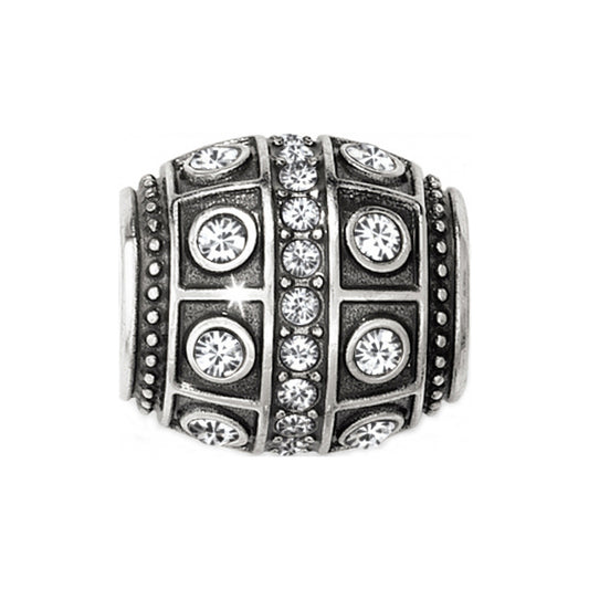 Mumtaz Silver Charm Bead Front View 1500