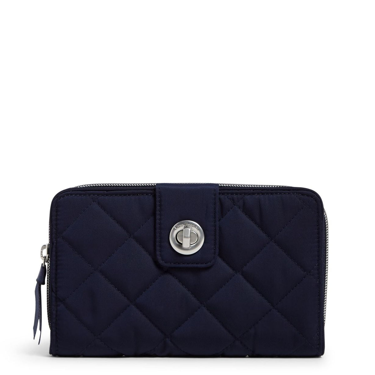 Vera Bradley RFID Turnlock Wallet - Classic Navy