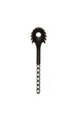 Courtly Check Pasta Spoon - Black