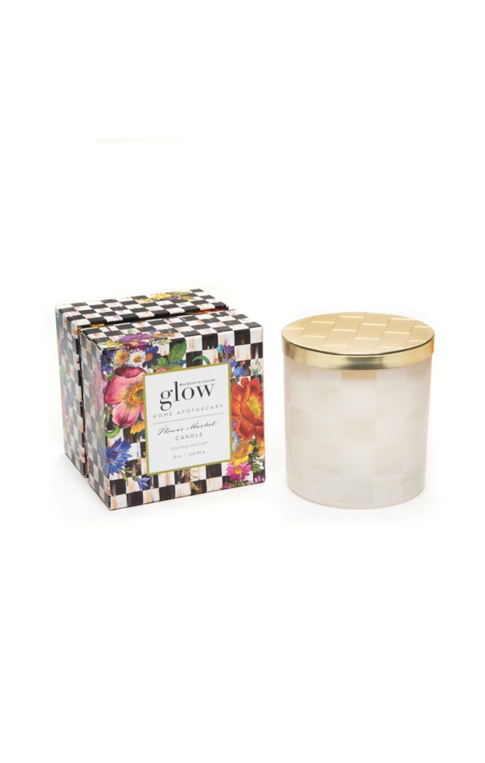 Flower Market Candle - 8 Oz.