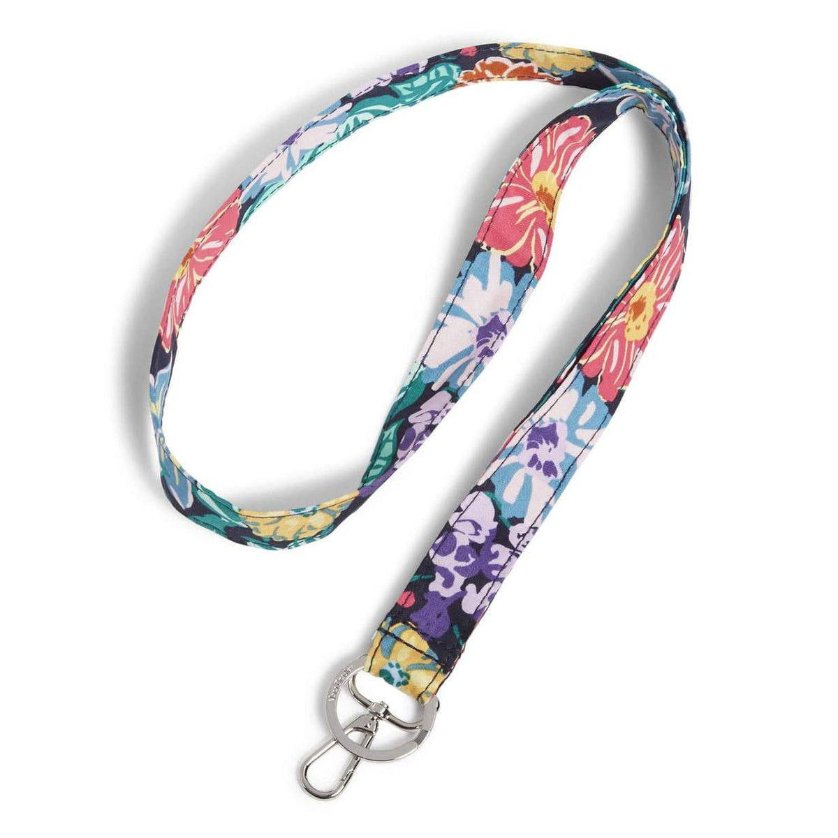 Vera Bradley Wide Lanyard Happy Blooms