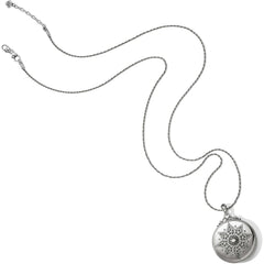 Etoile Silver Locket Necklace