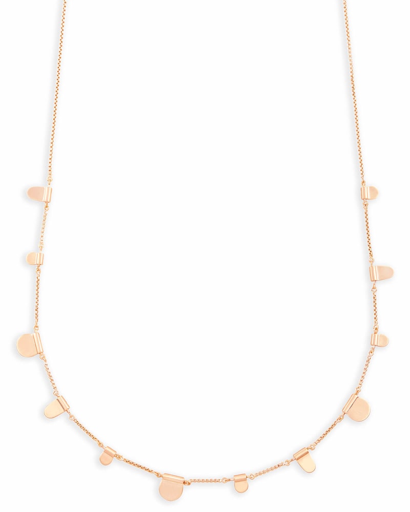 Olive Necklace Rose Gold Metal