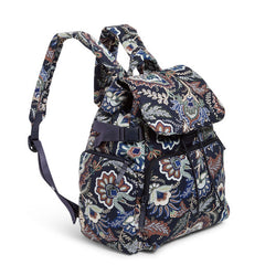 Utility Backpack Java Navy Camo Side View