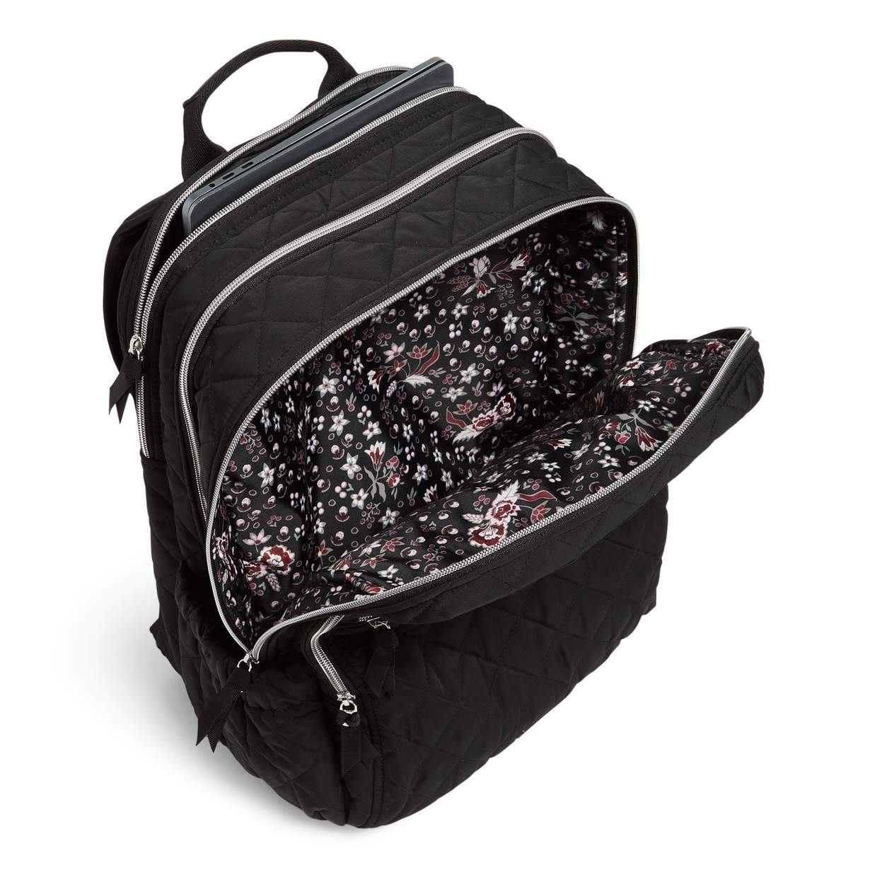 Vera Bradley XL Campus Backpack - Black