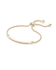 Ott Adjustable Chain Bracelet In Gold