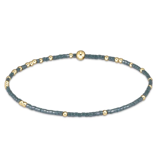 Enewton stretch bracelet in teal