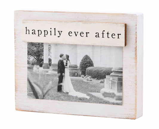Happily Ever After Magnetic Block Frame - Image 1 - Mud Pie 628