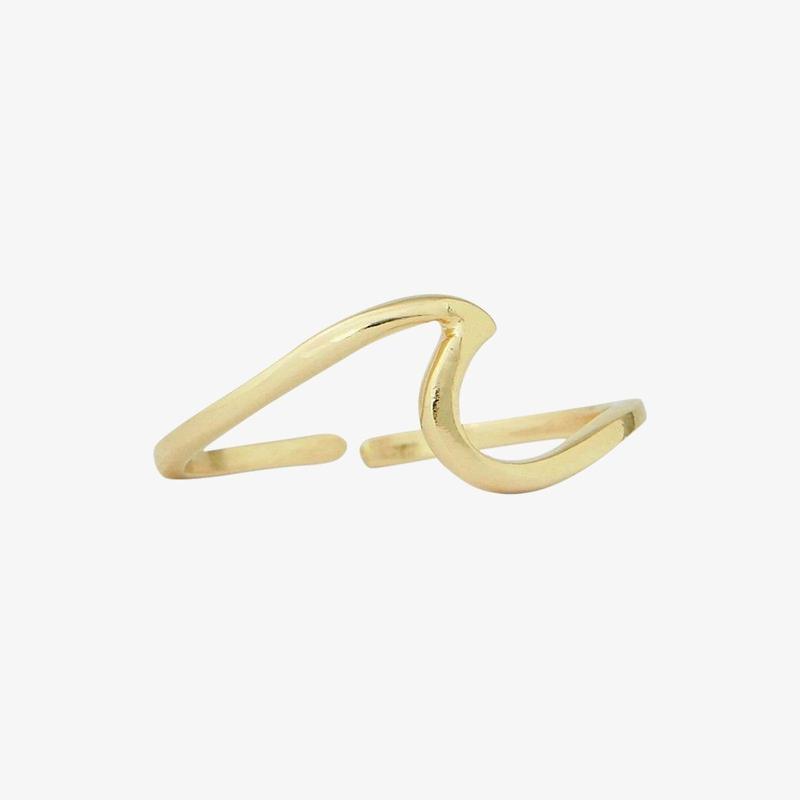 Pura Vida Wave Toe Ring