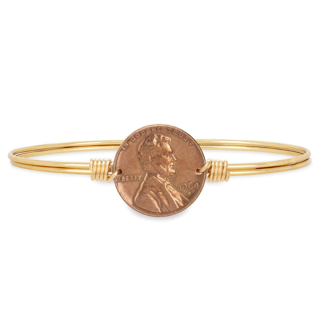 Heavenly Pennies Bangle Bracelet - Petite