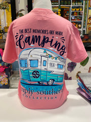Simply Southern Camping Short Sleeve Tee