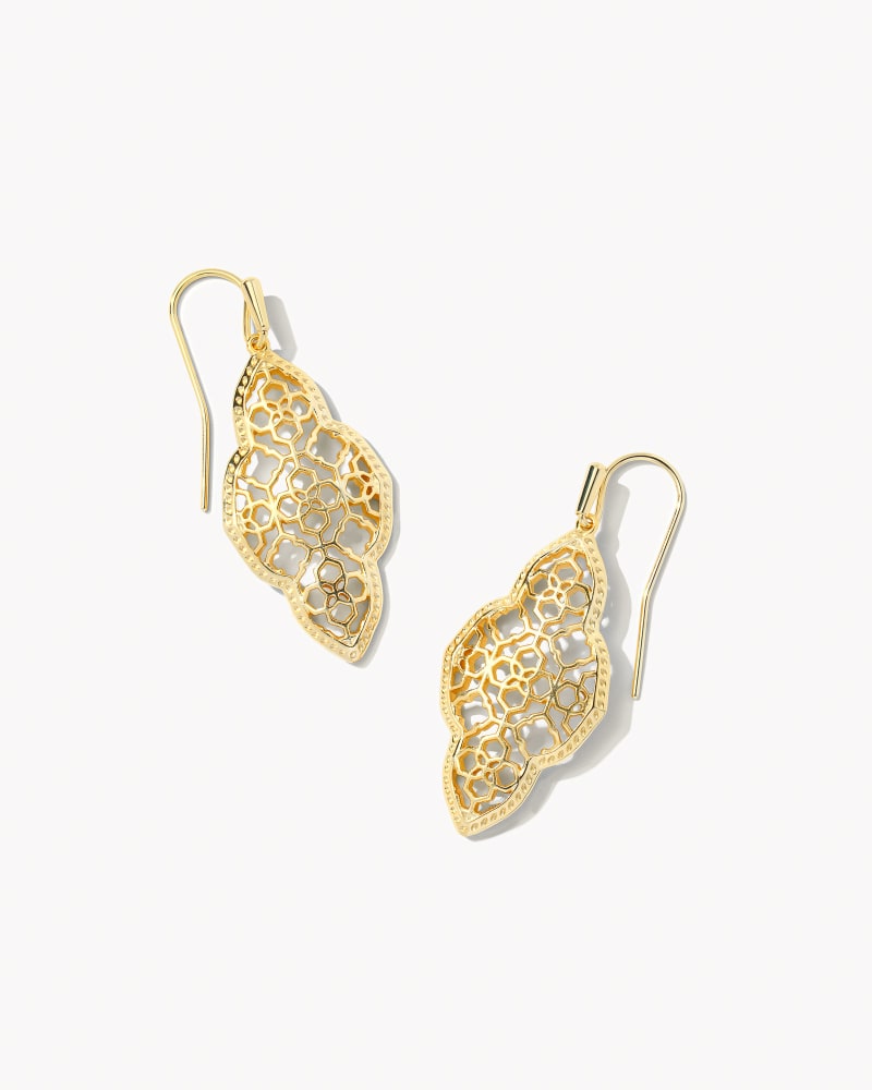 Abbie Drop Earring Gold Metal