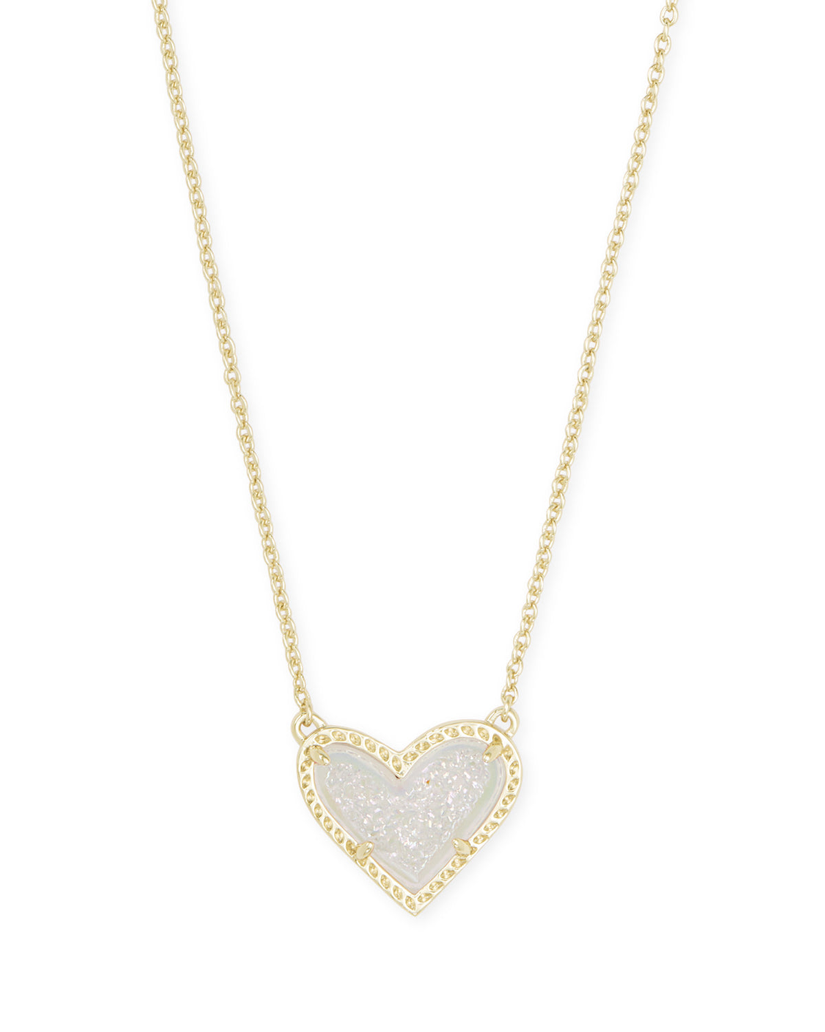 Ari Gold Iridescent Drusy Necklace