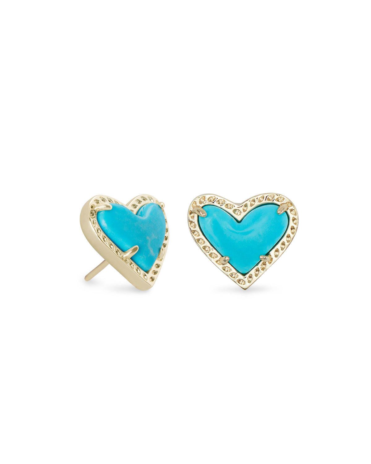 Kendra Scott Ari Gold Turquoise Earrings