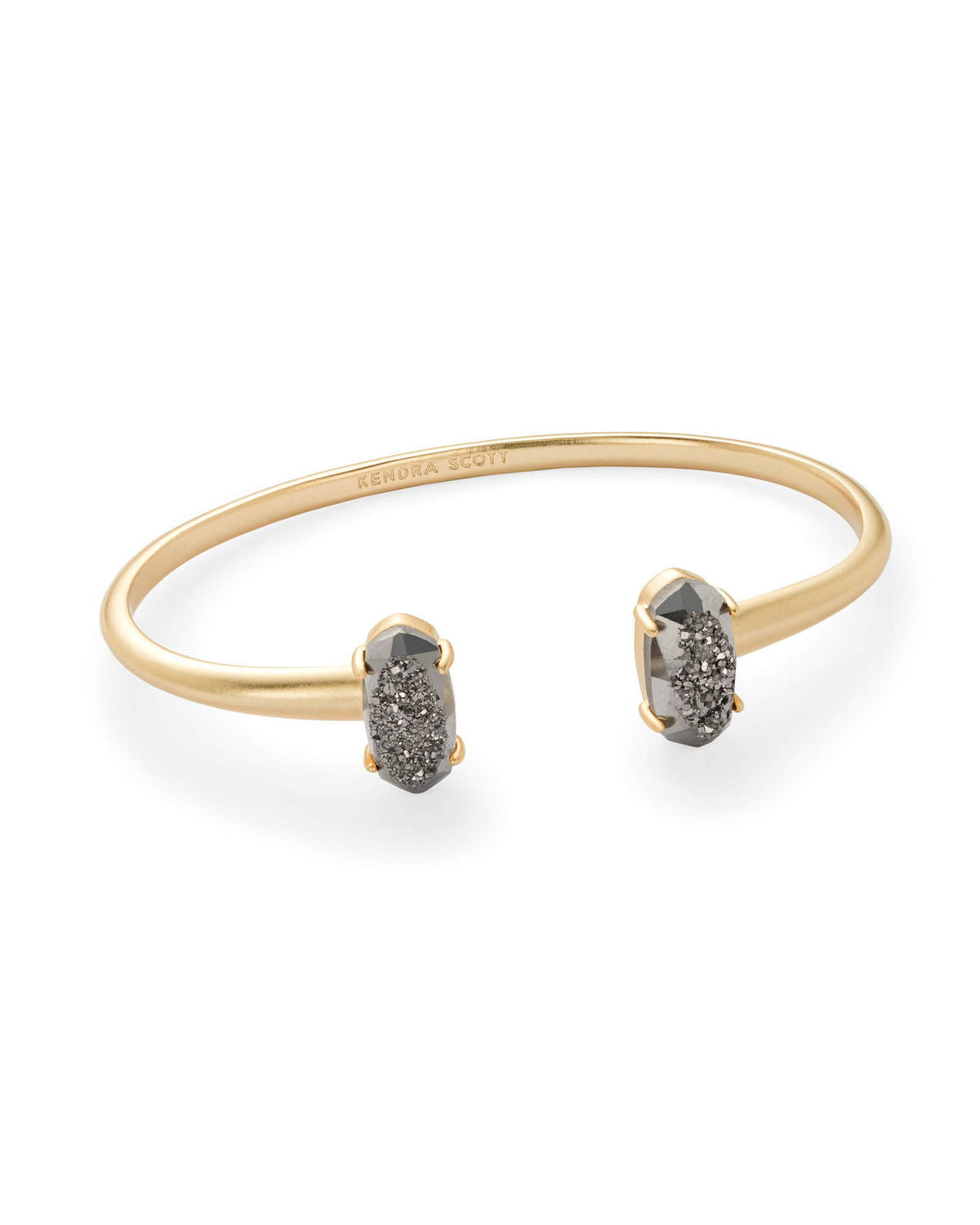 Edie Gold Platinum Drusy Bracelet