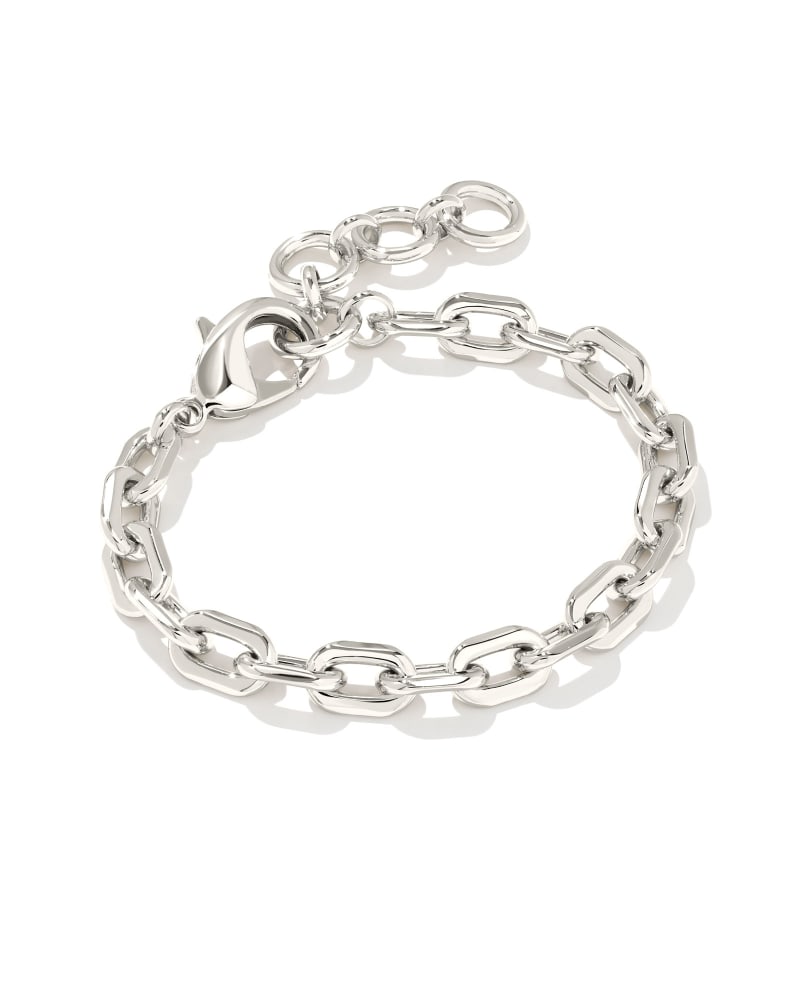 Kendra Scott Korinne chain bracelet - rhodium silver