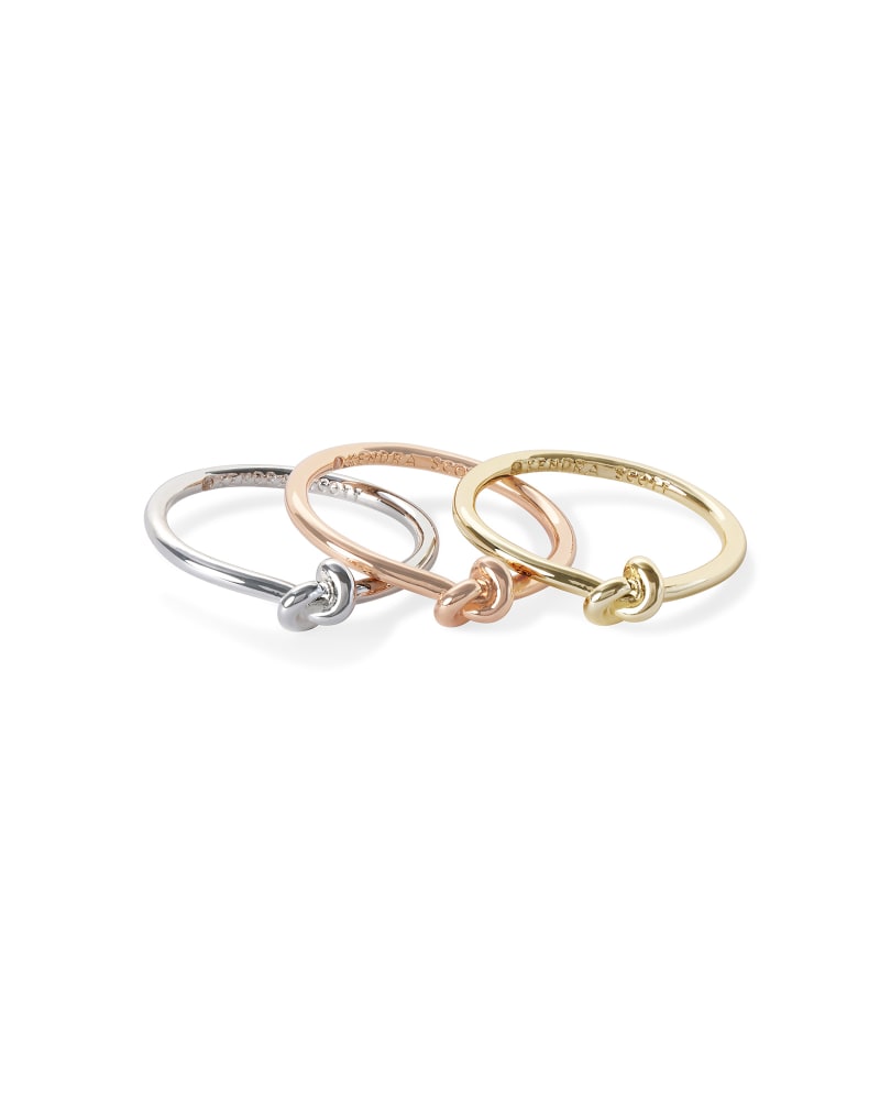 Presleigh Mixed Meta - 6 Ring Set