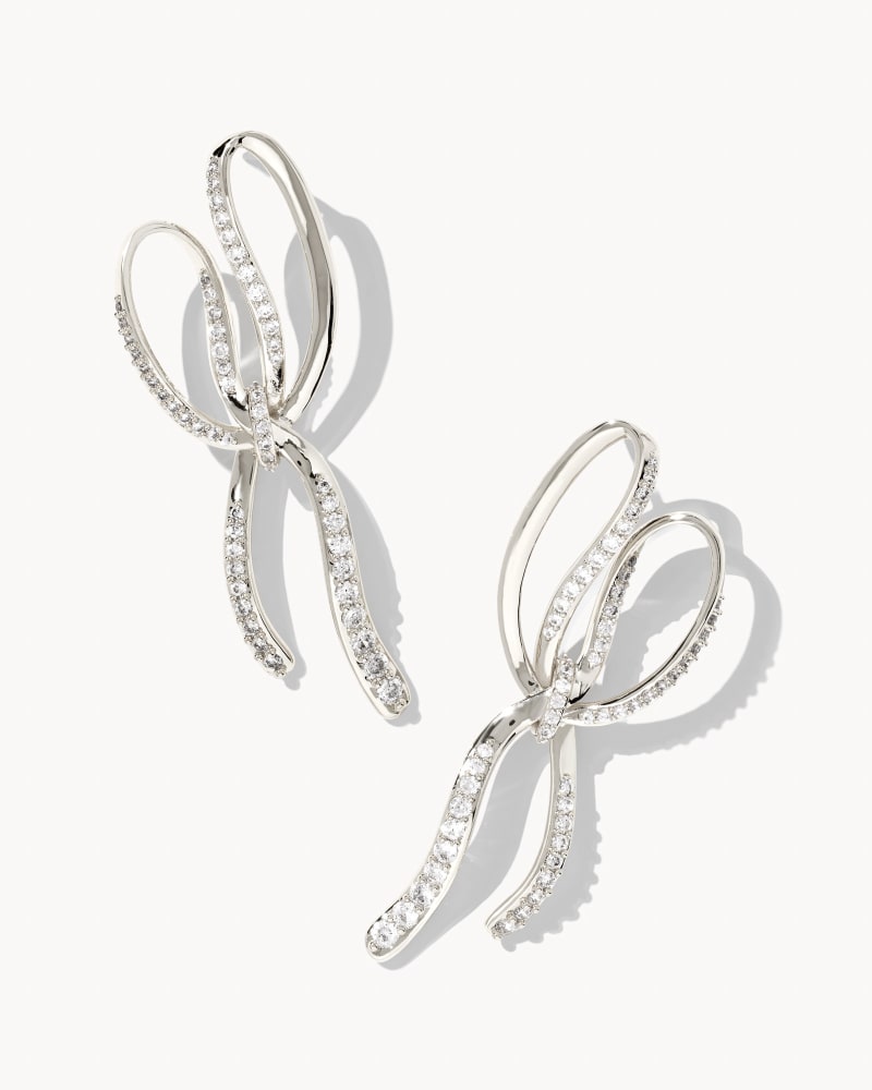 Kendra Scott Sasha Statement Earring Silver