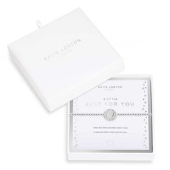 Beautifully Boxed A Little Just For You Silver Bracelet Box View